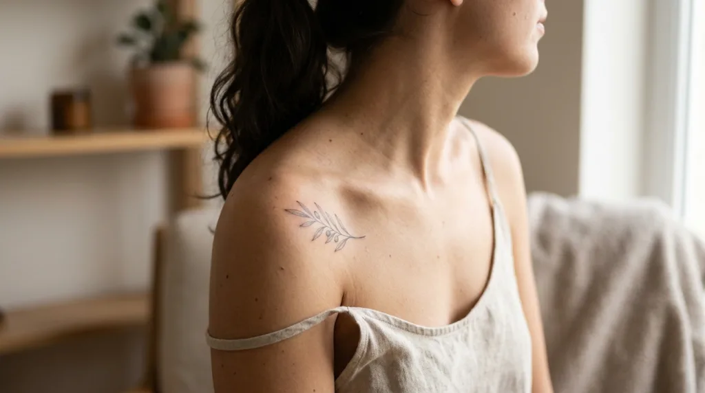 découvrez des idées et inspirations tendance pour un tatouage discret à l'épaule chez la femme, alliant élégance et subtilité.