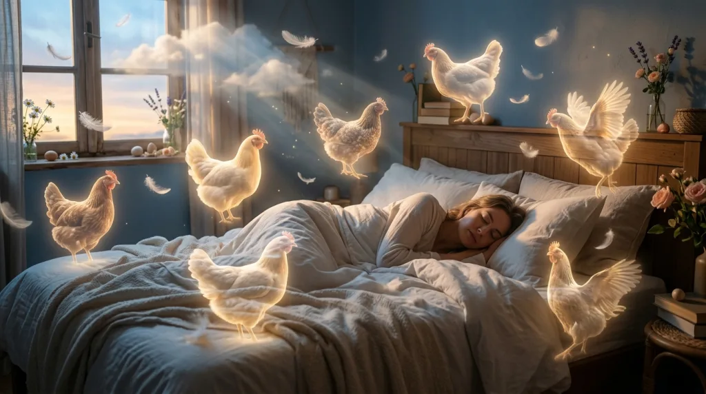 découvrez l'interprétation et la signification de rêver de poule, un symbole riche en messages pour votre vie personnelle et émotionnelle.