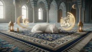 découvrez la signification et l'interprétation du rêve de chaton blanc en islam, un symbole de pureté, protection et messages spirituels selon la tradition islamique.