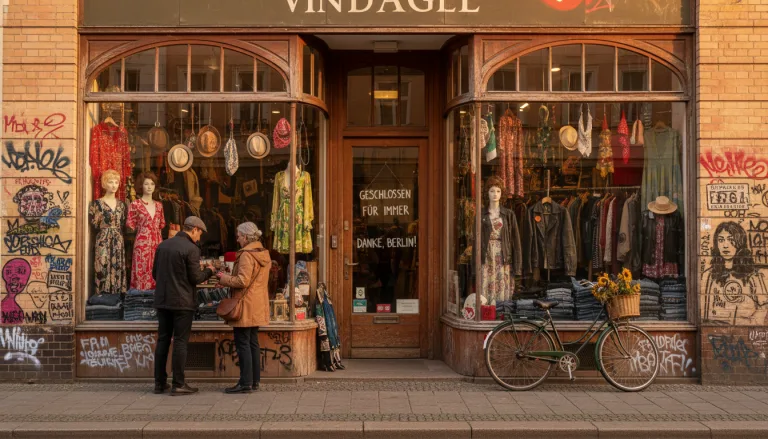 La friperie emblématique de Berlin : une légende du vintage fait ses adieux